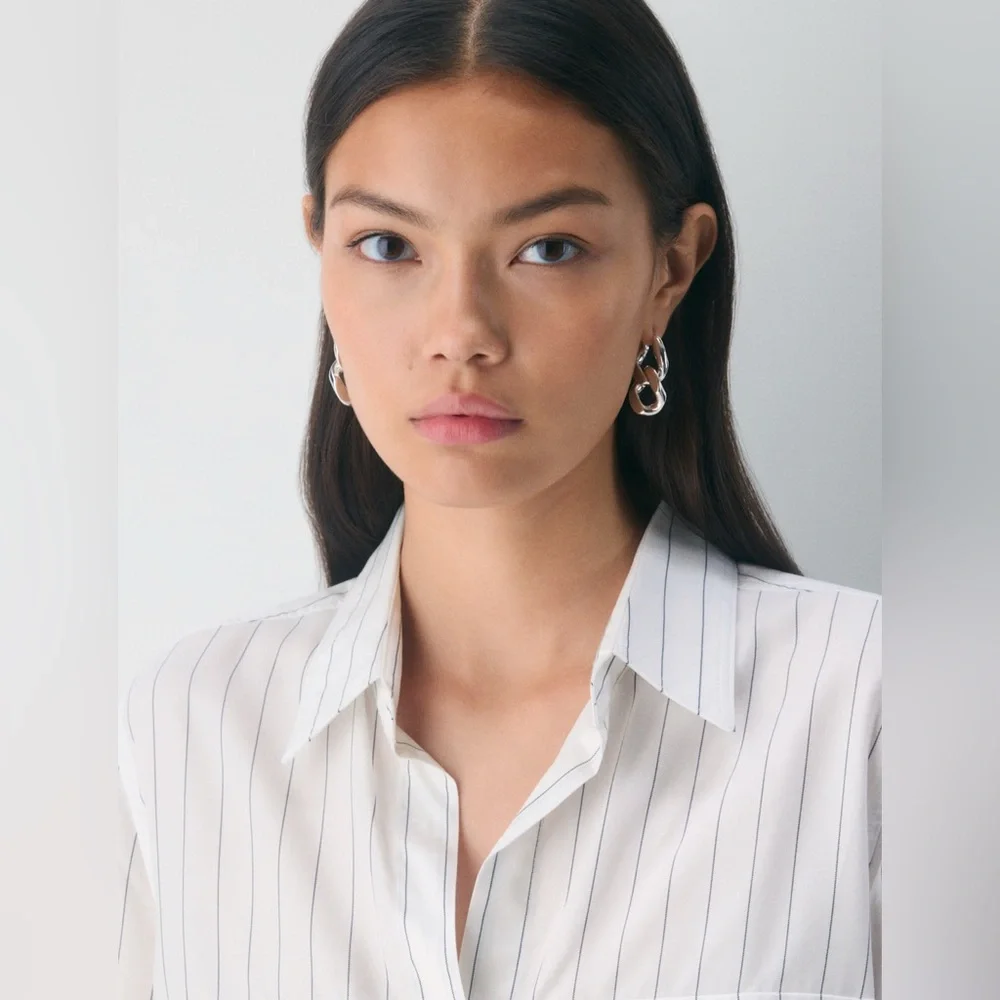 Babaton Utility Shirt - Hudson Strip with Admiral - Picture 4 of 8